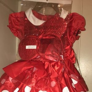 Toddler Minnie Mouse costume